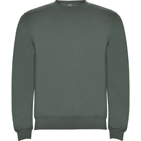 Pull ras du cou unisexe personnalisable 280gr Clasica ROLY Vert laurier